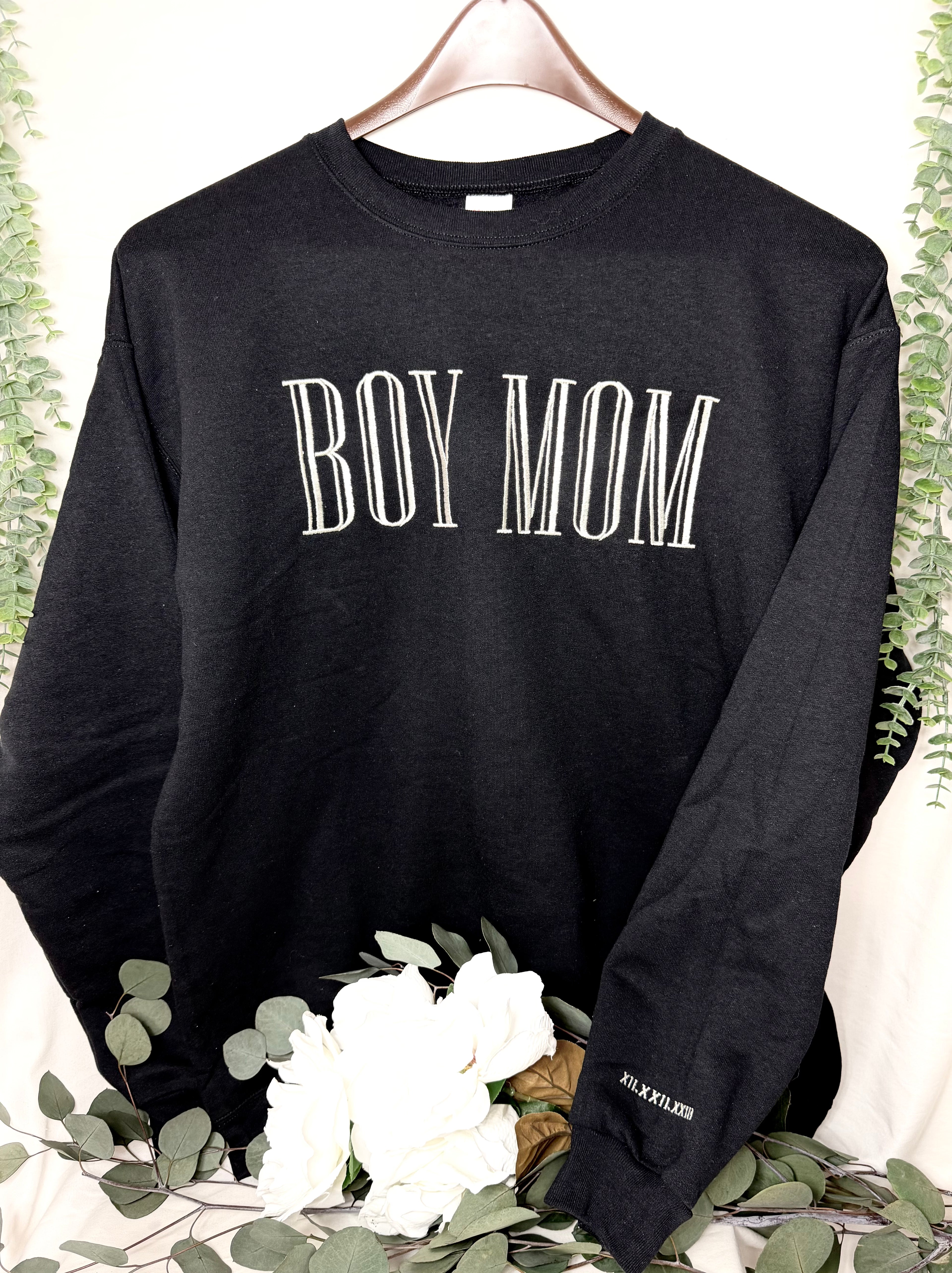 Boy Mom Crewneck