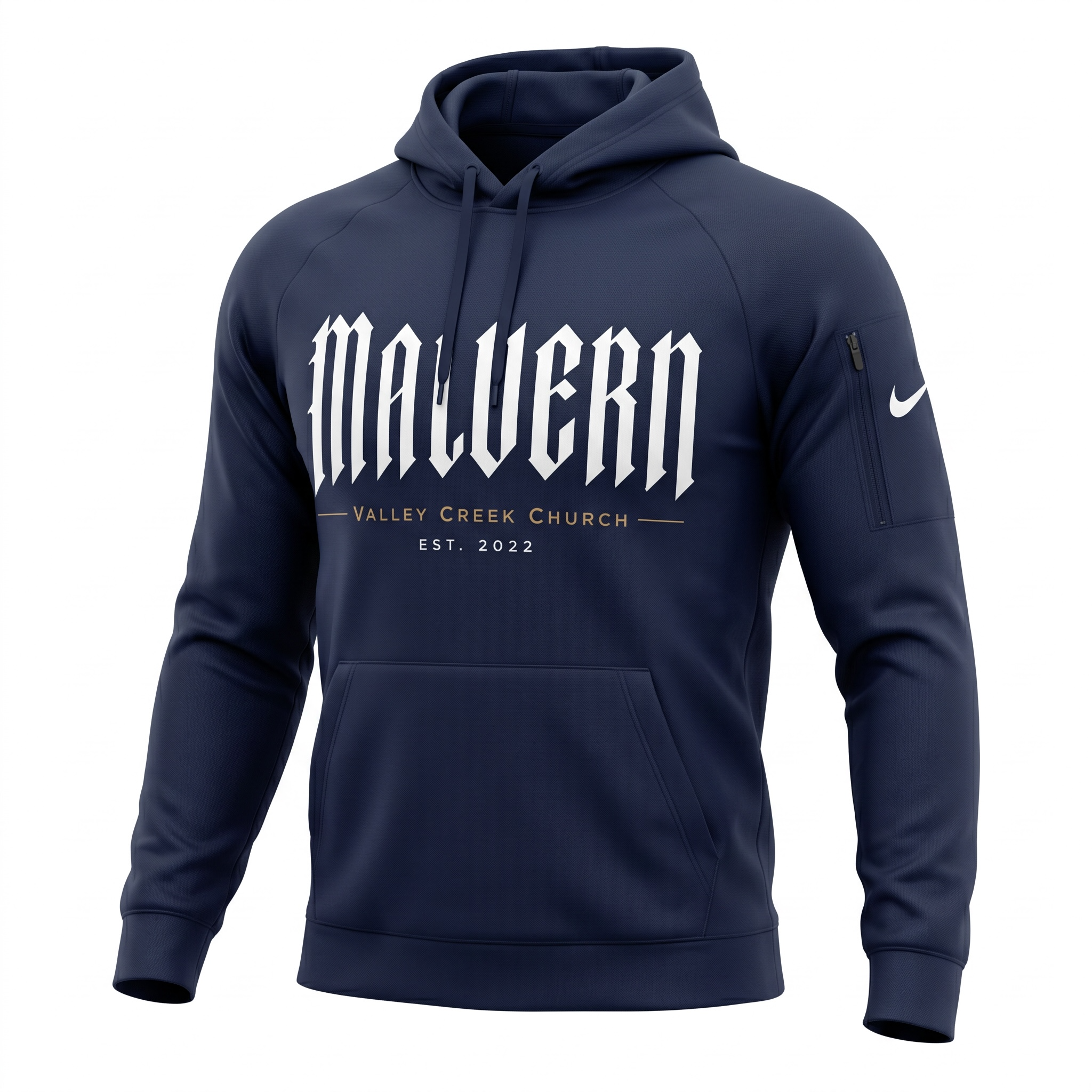 Nike "Malvern" Hoodie with Patch