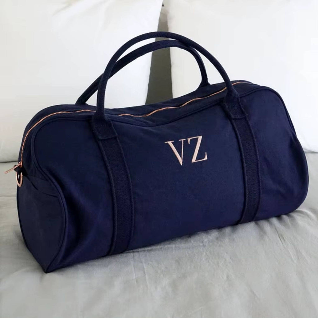 Blank Duffel Bag for Embroidery Weekender Canvas Travel Bag